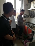 開展天然氣入戶管道安檢、安全教育活動